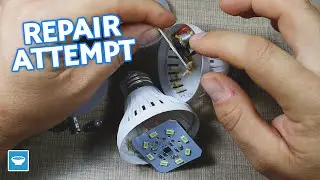 Repair attempt on LED bulbs - Blown Capacitors (FAIL)