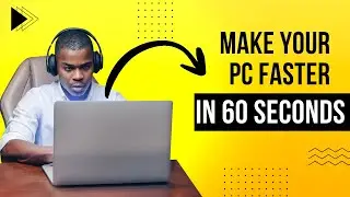 Make Your PC Faster in 60 Seconds | Vidhan Sharma