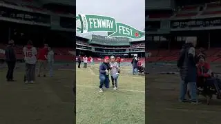 Jax & Dad Take Fenway!⚾️🔥Autographs, On-Field Catch, BP & World Series Trophies | Fenway Fest 2026