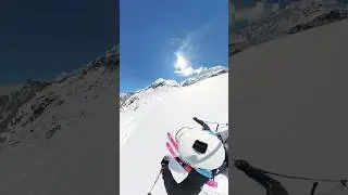Due curve con @ullskis5492 #skiing #insta360 #mountains #ski
