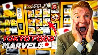 HUGE VENDING MACHINES Food Haul at Tokyo Haneda Airport, Japan - Eric Meal Time #815