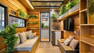 Innovative Tiny House Tech: Living Green with Modular Indoor Gardens