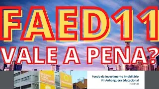 FAED11 VALE A PENA?