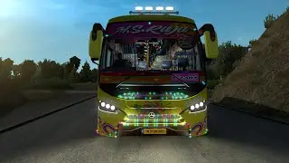 TN PVT Bus Driving Gameplay in ETS2 | Capella Body | Terminal to Terminal Driving