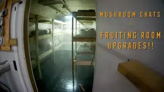 Mushroom Chats 003 - Spring cleaning, new fruiting room and PID controller!