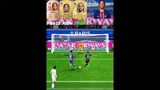 Barcola Penalty Kicks Evolution In Every FIFA - From FIFA 23 To EA FC 25 #bradleybarcola #fc25