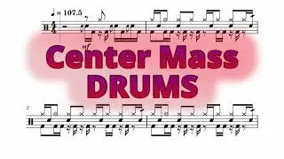 Center Mass - Twenty One Pilots - Drums Sheet Music