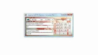 USD/FRF Forex Rates and Currency Converter (PC)