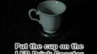 LEDERMAX LED Drink Coaster