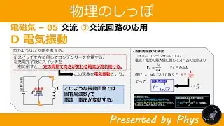 [高校物理] 電磁気 05③D 電気振動