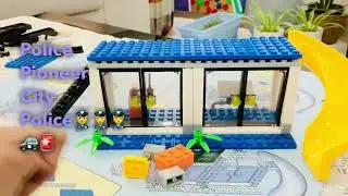 Let&rsquo;s build Lego police station with me!! Lego city police pioneer!!👮&zwj;♂️👮&zwj;♂️🚓
