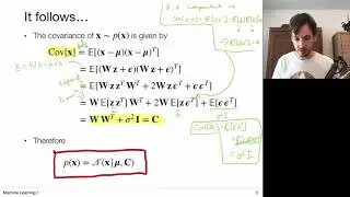 10.3 Probabilistic Principal Component Analysis (UvA - Machine Learning 1 - 2020)