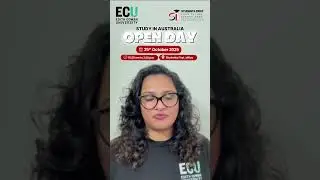 Study at ECU Australia 🎓 | Open Day in Colombo | Scholarships + STEM Bonus