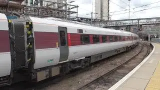 LNER Azuma Class 801 Departure London King's Cross for Edinburgh Waverley