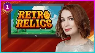 Felicia Day plays Retro Relics demo! Part 1!