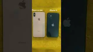iPhone 11 vs iphone xs max
