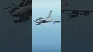 Rafale Fighter Jet Launches Precision Missile in Epic Strike!