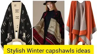 winter capshawls! winter outfits!ladies hoodies! women's shawls ideas!@classy glam