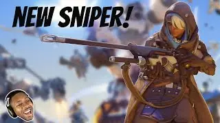Ana The New Sniper! ► Overwatch Ana Gameplay - New Character - Support Sniper