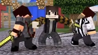 Hacker vs Free For All! (Minecraft Songs)