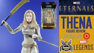 Marvel Legends MCU Eternals THENA Angelina Jolie Target Exclusive Movie Figure Review