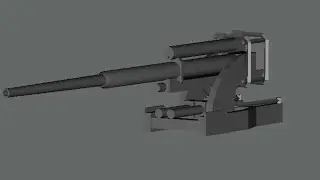 I made a Half Finished Long Barrel Executioner Model [Crossout Mobile]