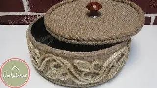 Красивая шкатулка из жестяной банки | Tin Can Box
