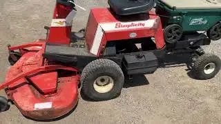 Simplicity Sunrunner 281707 Zero Turn Lawn Mower | Online Auction on Repocast.com