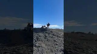 visitors catching the first hour of the volcanic eruption in hawaii volcano national park 1/12/26