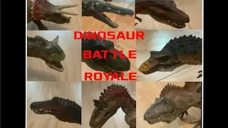 Dinosaur Battle Royale Stop Motion fight FULL VIDEO