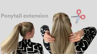 Cutting A Ponytail Extension | Dutch
