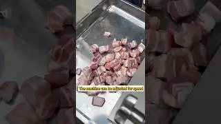 Fresh meat cutting machine, one time molding, beef and mutton cutting strips, shredding #Machine