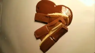 melting chocolate in Time Lapse reverse (HD)