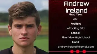 Andrew Ireland 2020 Soccer Season