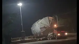 Over Dimensional Cargo On Lowbed Trailer | Lowboy Express