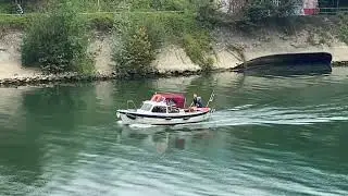 Boating on the Marne river in Paris&nbsp;&ndash; Vive la France!