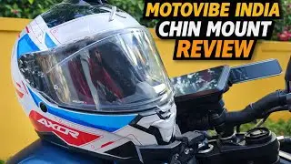 MotoVibe India Chin Mount Review | Axor Brutale Chin Mount