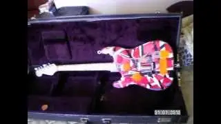 EVH Eddie Van Halen Frankenstein Replica  By Anuwat custop shop relic thailand
