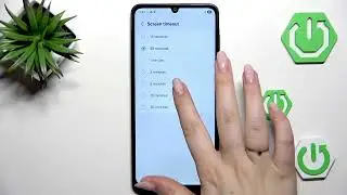 SAMSUNG Galaxy A07 5G &ndash; How to Change Screen Timeout