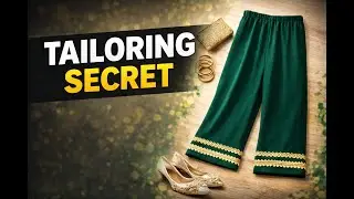 Tailoring Secret for Perfect Ladies Trouser | Simple Lace DesignRadiant R Boutique  Live Stream