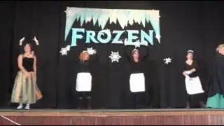 frozen el Musical.#AmpaColegioLosBateles