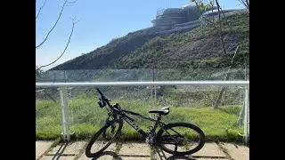 #1 vlog, biking on Yanpen Mountain. 2x speed. #Yueqing Qinghe Park, Zhejiang, China