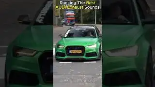 Ranking the Best AUDI Exhaust Sounds 🔥 #42 #shorts