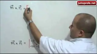 Producto Cruz de dos Vectores