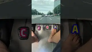 How to brake correctly when driving at high speed?#car #cardriving #tips#carsoft