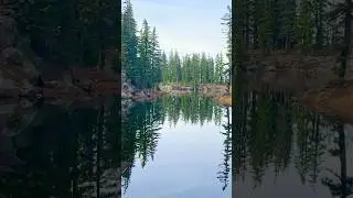 This little lake stole my heart #oregon #backpacking #hiking