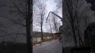 Чем валить лес в городе? #манипулятор #харвестер  #кмудляначинающих #fassi
