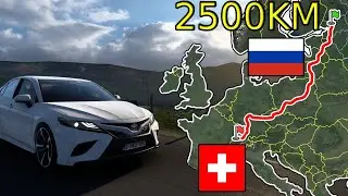ETS2 Luxury Road Journey (Saint Petersburg to Zurich) Russia to Switzerland | Euro Truck Simulator 2