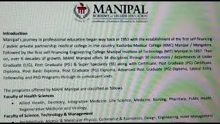 Manipal 3 round updates