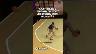 NEW GLITCHY DRIBBLE MOVE ALT VERSION ON NBA2K25!🤯‼️  #2k25 #nba2k25 #2kcommunity